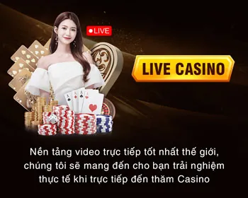 Trò chơi casino trực tuyến với người chia bài thật trên ứng dụng VN88